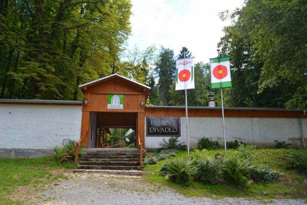 Naturamphitheater in Hořice - Passionsspieltheater